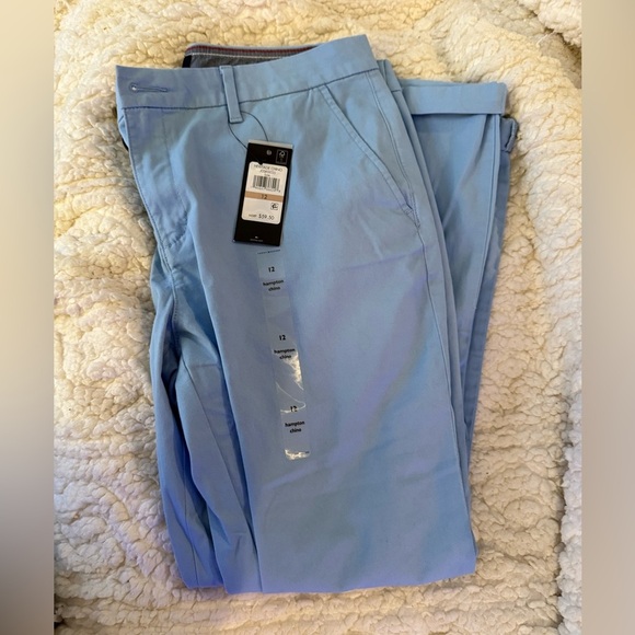 Tommy Hilfiger Pants - Tommy Hilfiger Hampton Stretch Slim Chino Size 12 NWT
